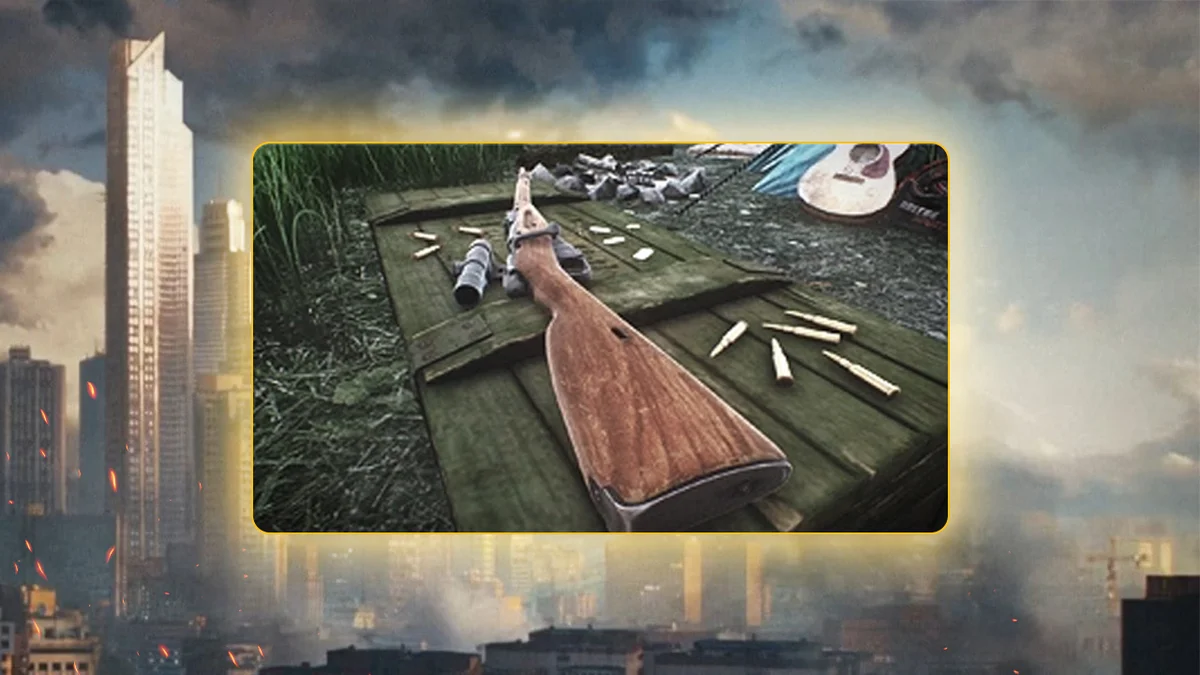 Bolt action rifle for a tarkov shooter quest