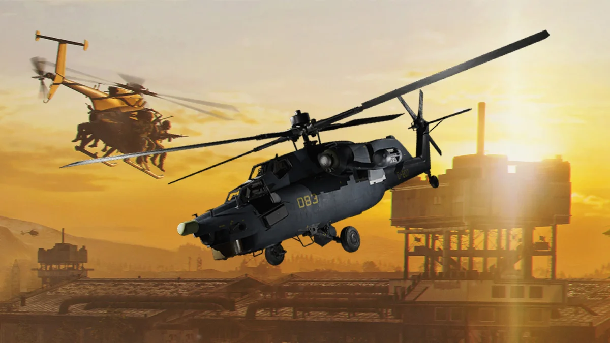 WARDOGS Havoc Gunner Boost with a pro pilot flying the Havoc helicopter for Pilot XP and Cash