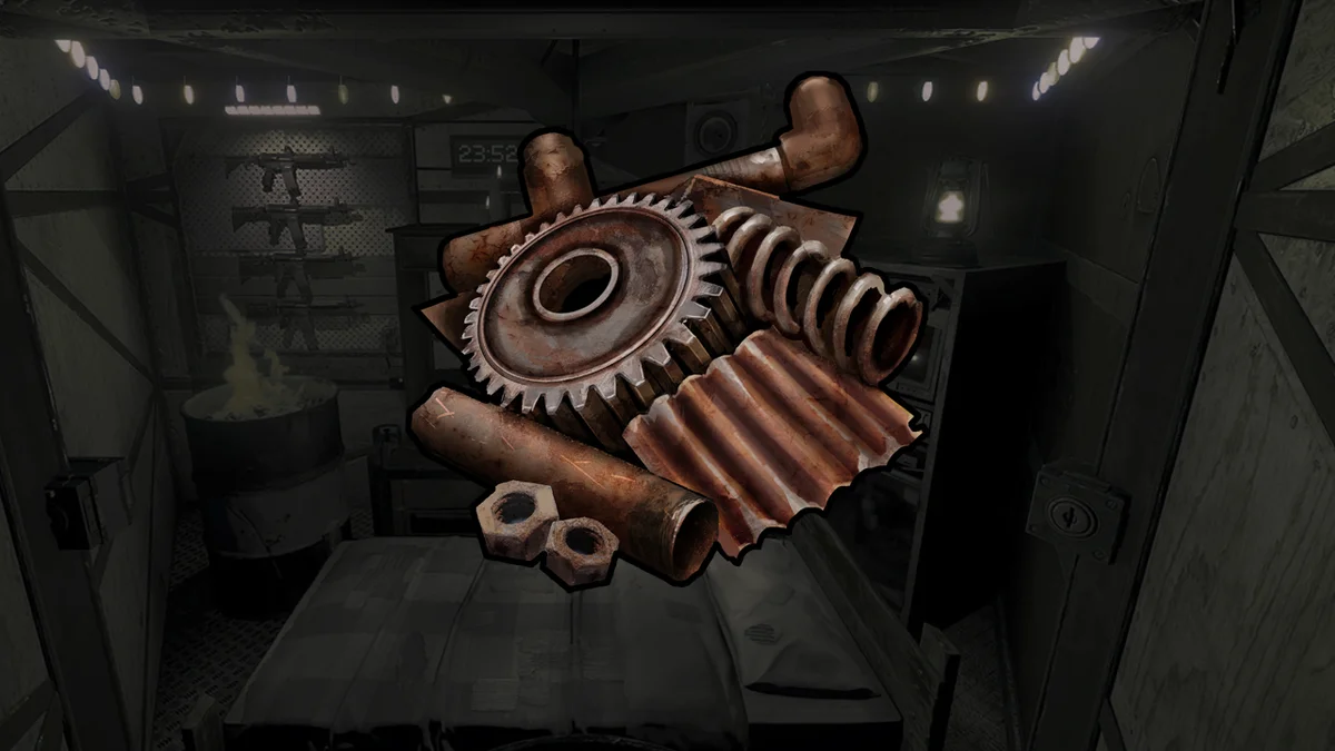 Rust Scrap farming service with collected Scrap delivered for research and Workbench progression
