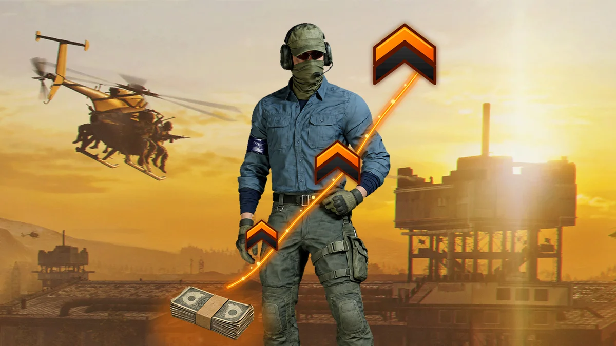 WARDOGS Starter Package boost with six classes to level 5 and 200,000 Cash