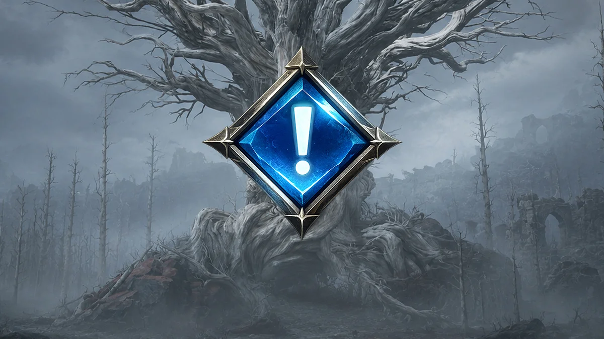 Mistfall Hunter quest icon over a foggy forest landscape