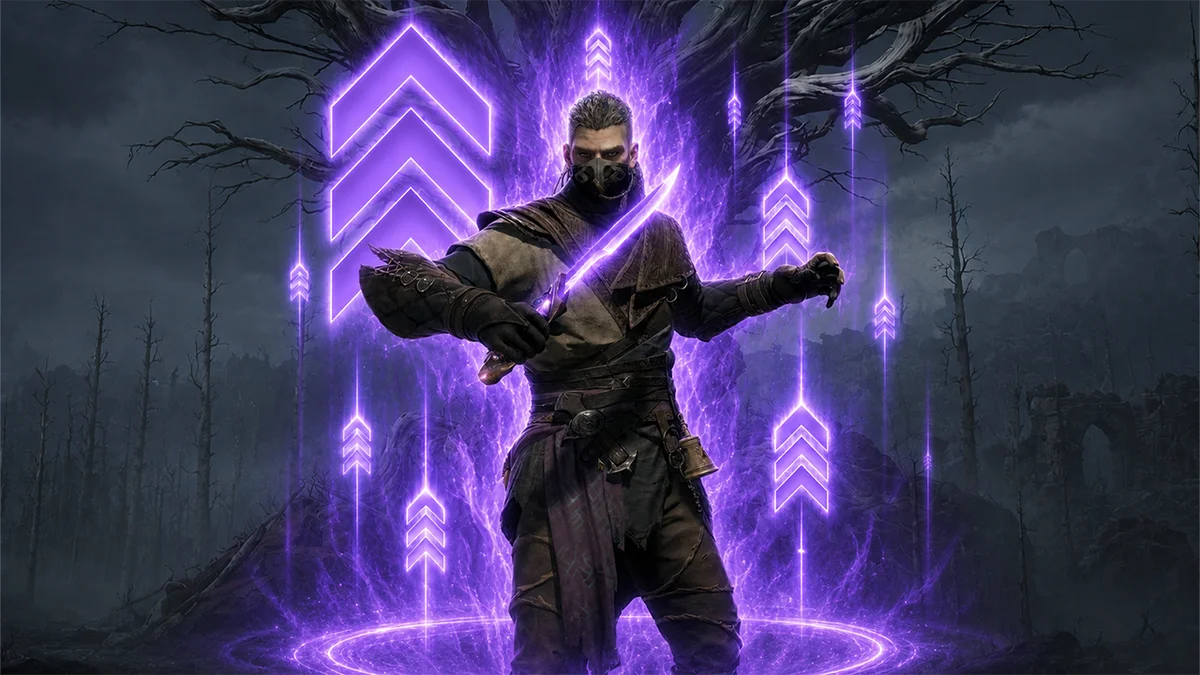 Mistfall Hunter Gyldhunter leveling up