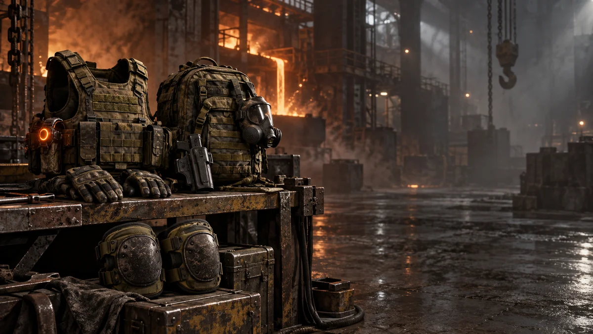 Original The Division 2 illustration for Foundry Bulwark Collection