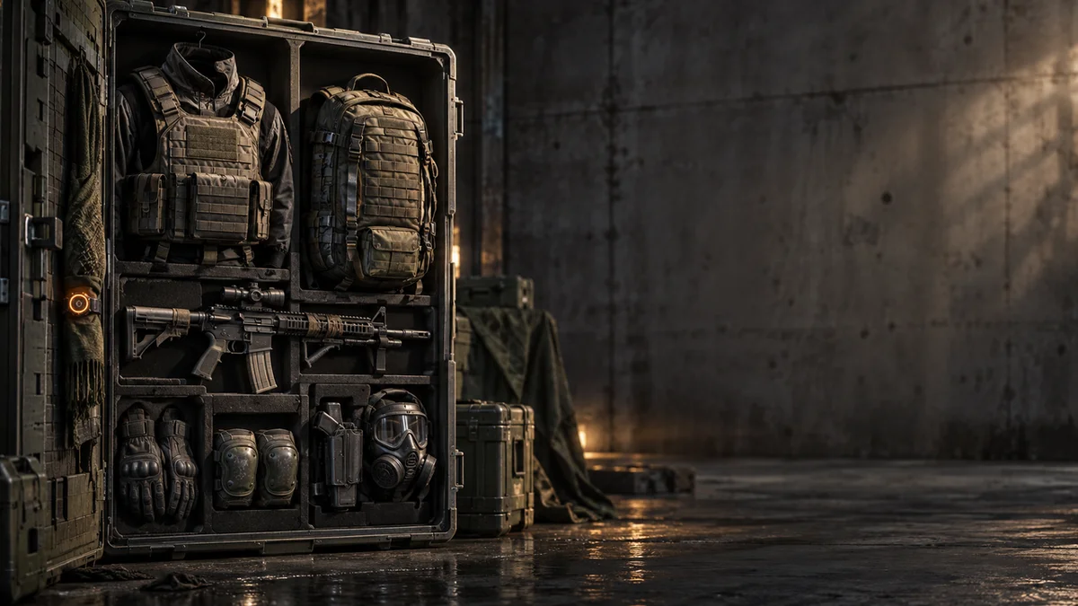 Original The Division 2 illustration for Palisade Steelworks Collection